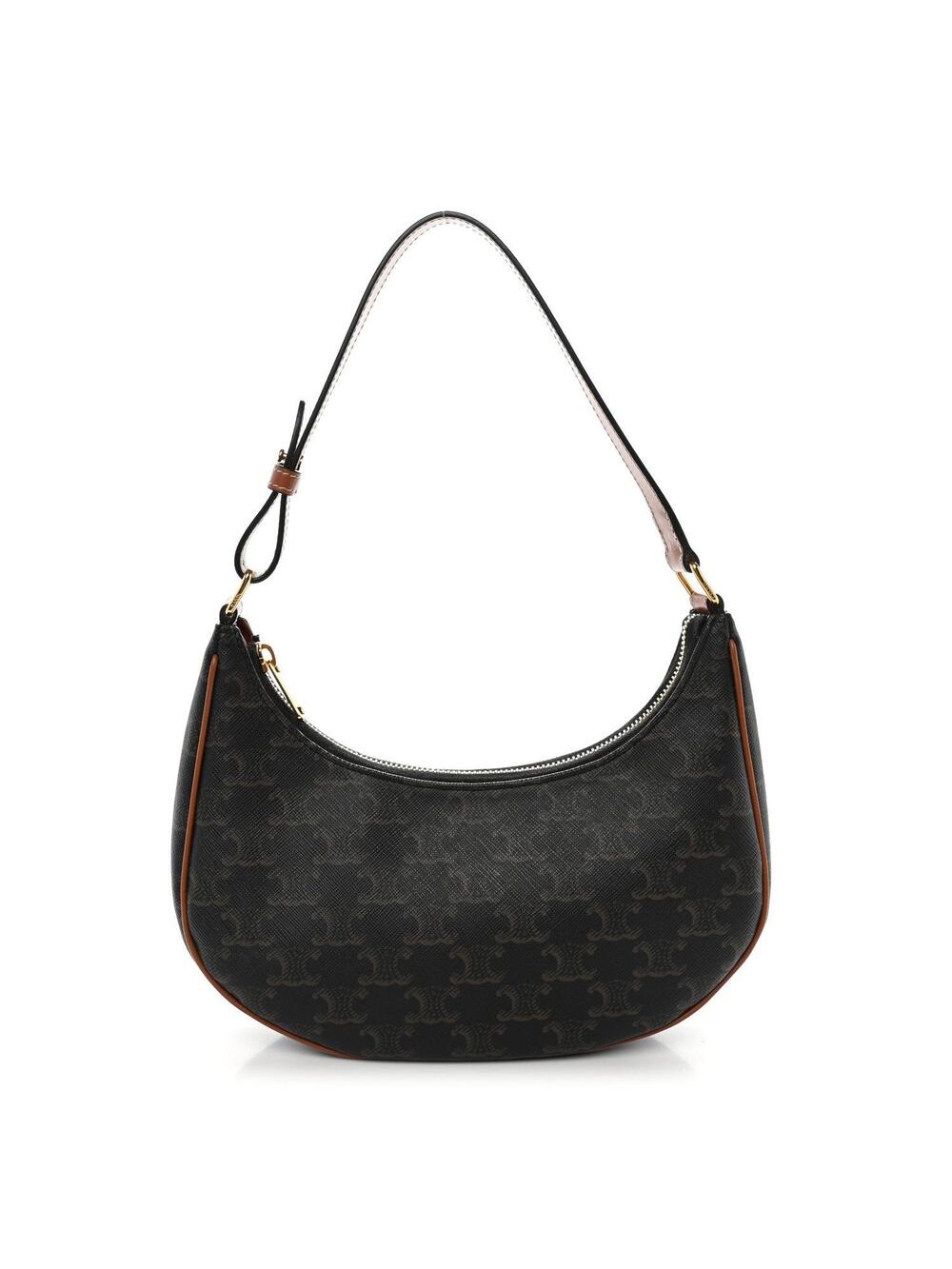 Celine Triomphe Canvas Calfskin Ava #364737C12B